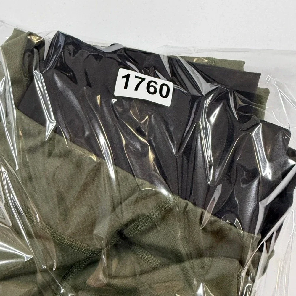 BYLT Premium Jogger Men Size Medium Olive Green Zipper Pockets Slim Fit Stretch